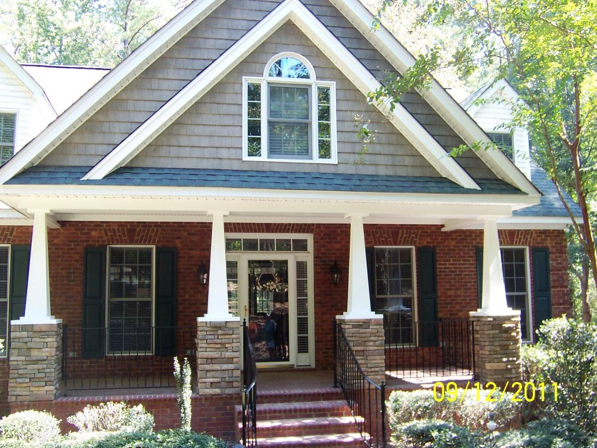 Idea Front Porch Columns With Stone Front Porch Light Best Front regarding sizing 1200 X 900