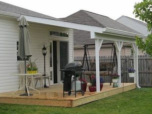 Ideas For Covered Back Porch On Single Story Ranch House Style And pertaining to measurements 1280 X 960