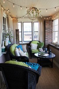 Interior Design Enclosed Porch Decorating Ideas At Best Home throughout measurements 736 X 1104