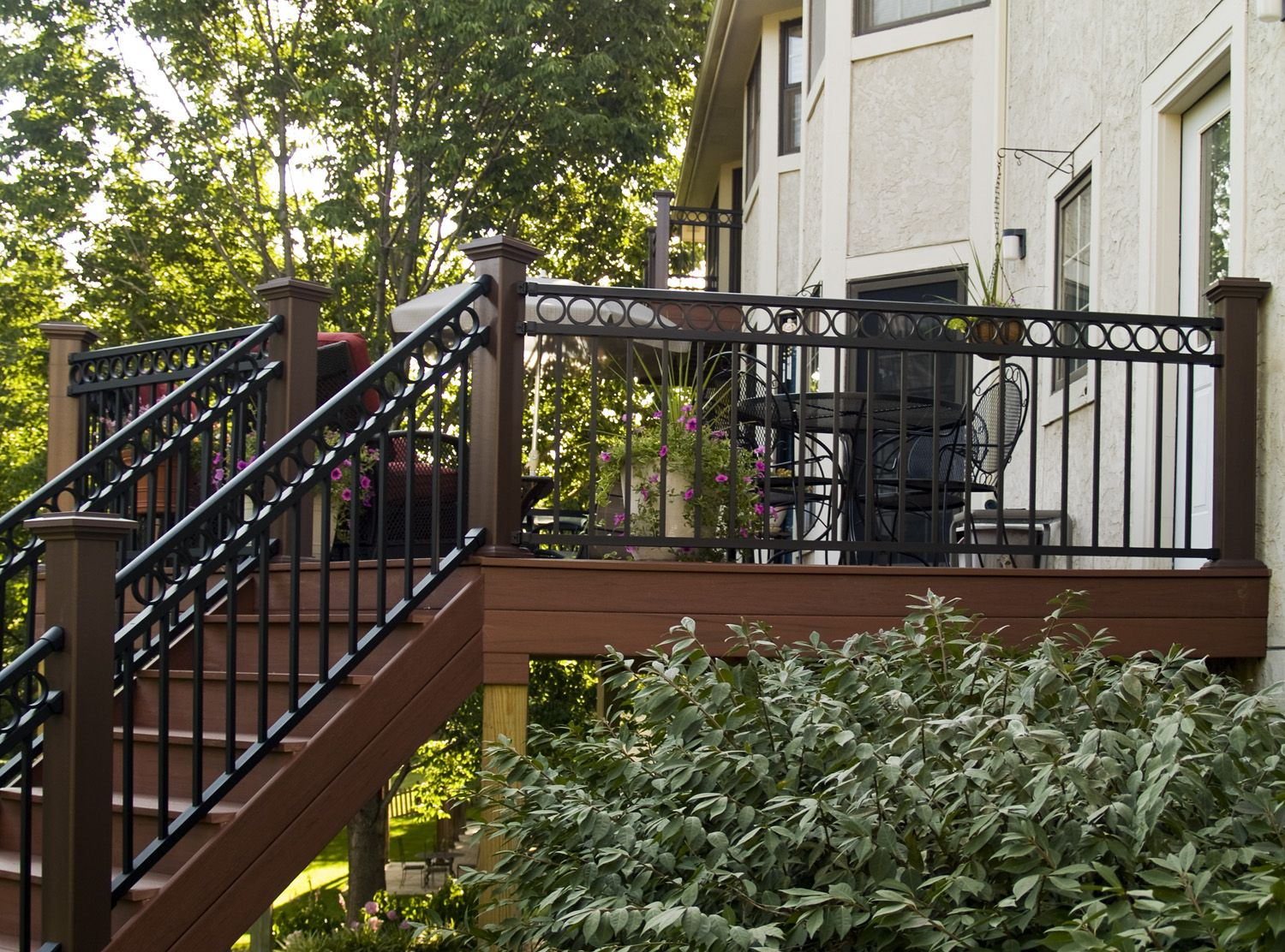 Metal Porch Decor