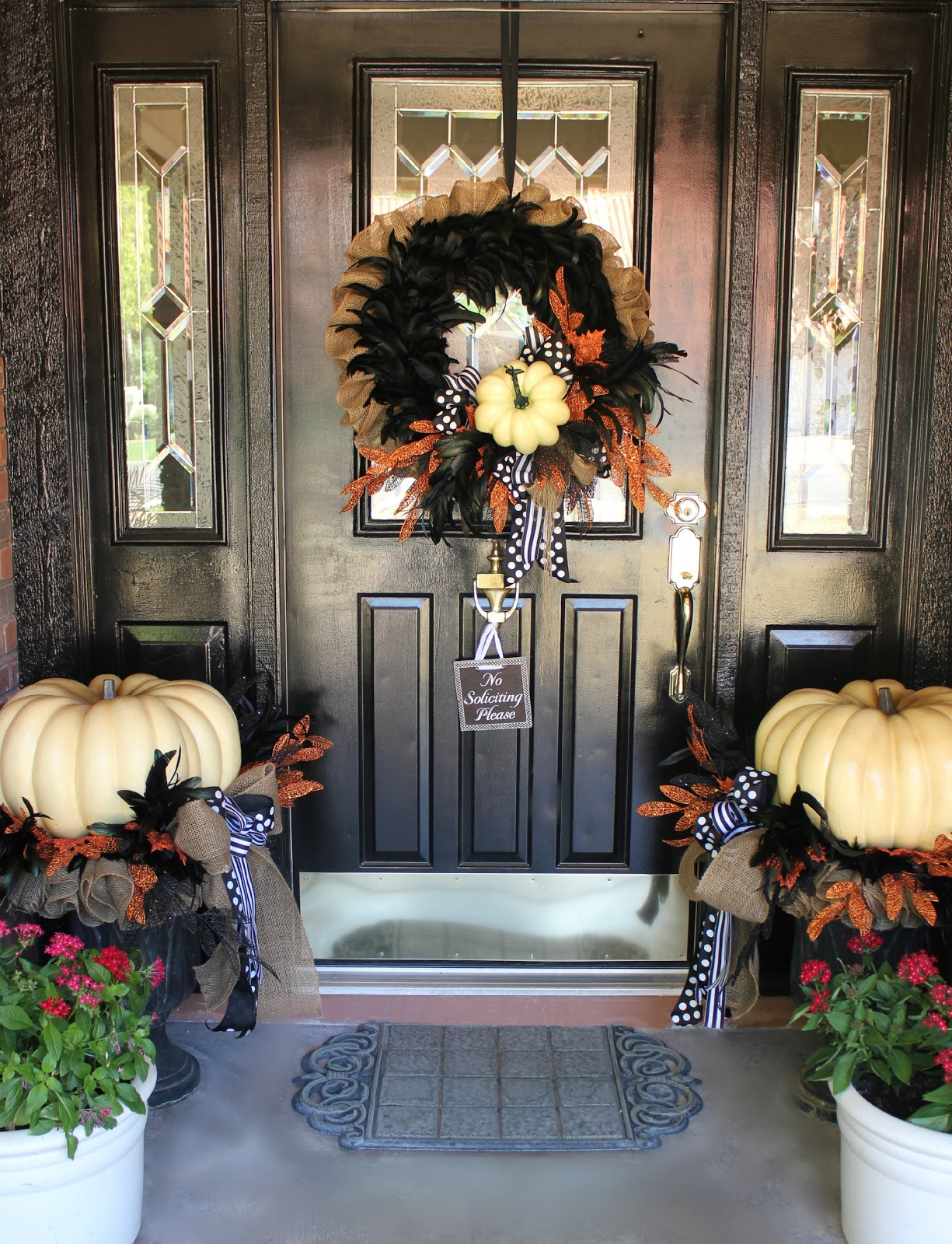 My Sisters Crazy Porch Decorations That Easily Transition From in sizing 1225 X 1600