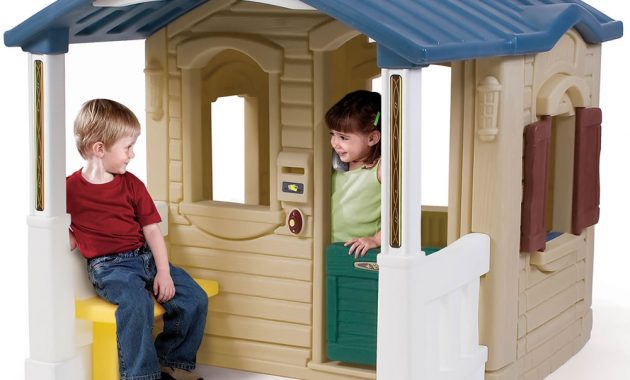 Naturally Playful Front Porch Playhouse Kids Playhouse Step2 throughout sizing 1000 X 1000