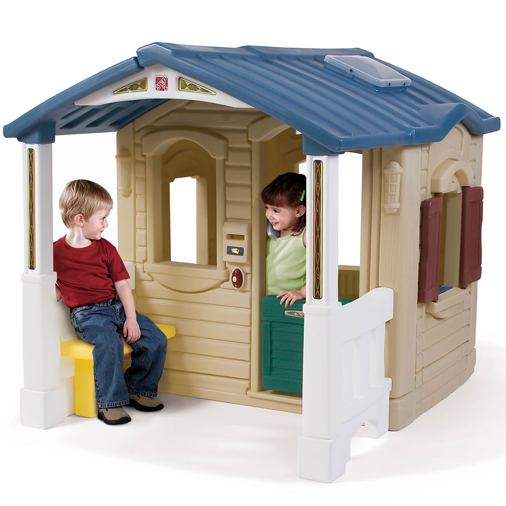 Naturally Playful Front Porch Playhouse Kids Playhouse Step2 throughout sizing 1000 X 1000