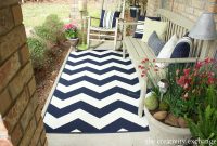 Navy Chevron Outdoor Rug Outdoor Designs with sizing 1280 X 853