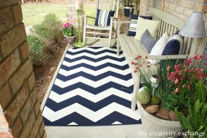 Navy Chevron Outdoor Rug Outdoor Designs with sizing 1280 X 853