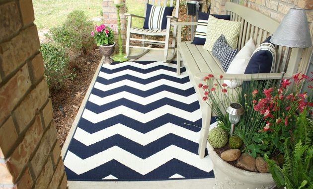 Navy Chevron Outdoor Rug Outdoor Designs with sizing 1280 X 853