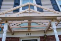 New Porch Roof Construction Karenefoley Porch And Chimney Ever for dimensions 1066 X 800