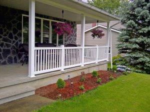 Nice Front Porch Railing Kit Monmouth Blues Home with regard to sizing 1024 X 768