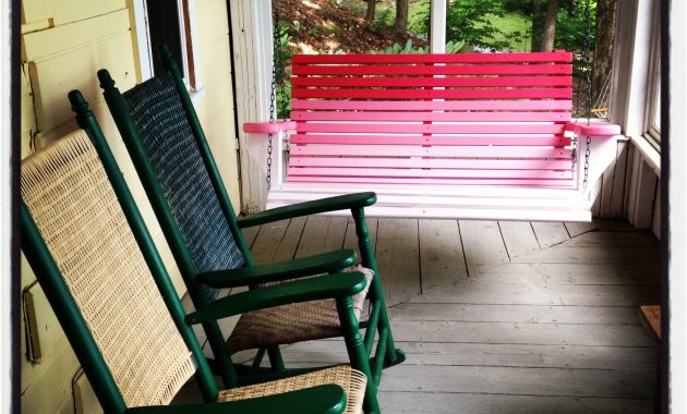 Painted Porch Swing with sizing 2340 X 2340