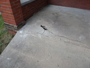 Patch This Hole In A Concrete Porch Needs Fixing Home regarding size 1024 X 768