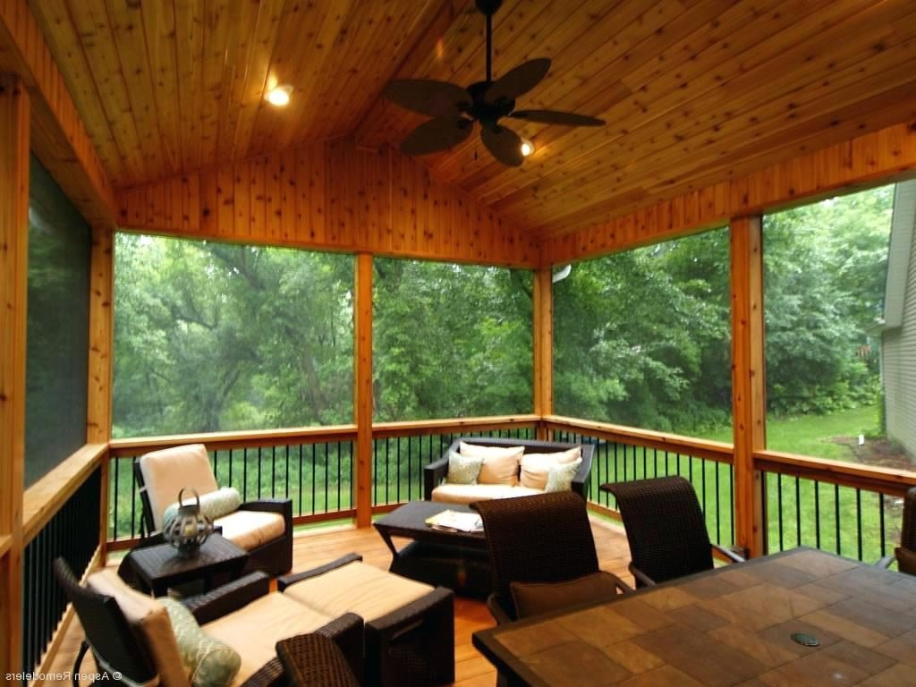 Screened In Porch Lighting Ideas Porches Ideas