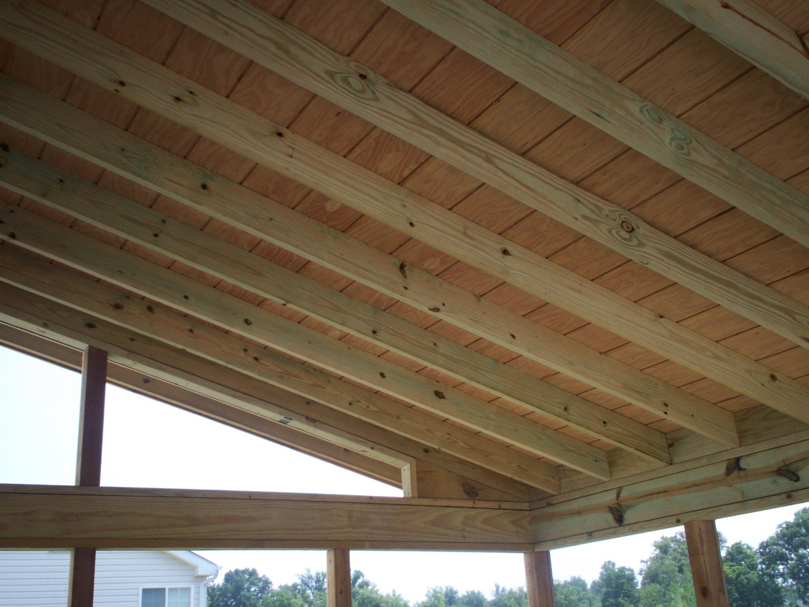 Plastic Porch Ceiling Material Screen Materials Screened In Pvc regarding measurements 2576 X 1932