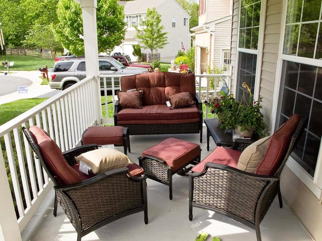 Porch Furniture Add Some Elegance In Your Home Darlanefurniture throughout size 1024 X 768