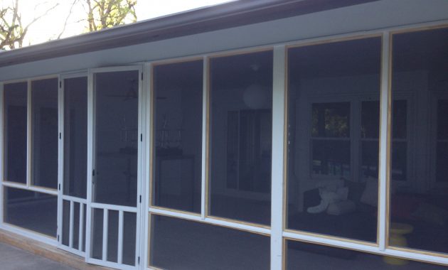 Rescreening A Screened Porch within proportions 3264 X 2448