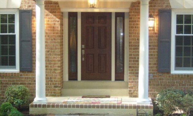 Rock Front Porch Ideas For Small Houses Edoctorradio Designs inside size 768 X 1024