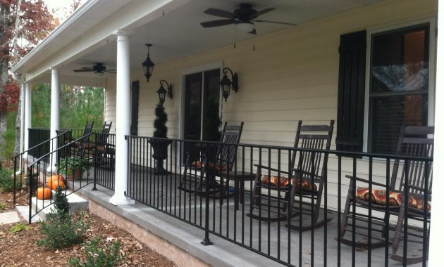 Rod Iron Railing For Porch Home Design Ideas in measurements 2528 X 1889