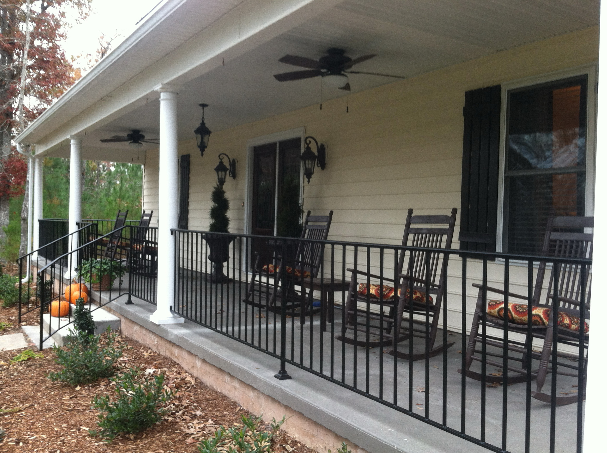 Rod Iron Railing For Porch Home Design Ideas in ...