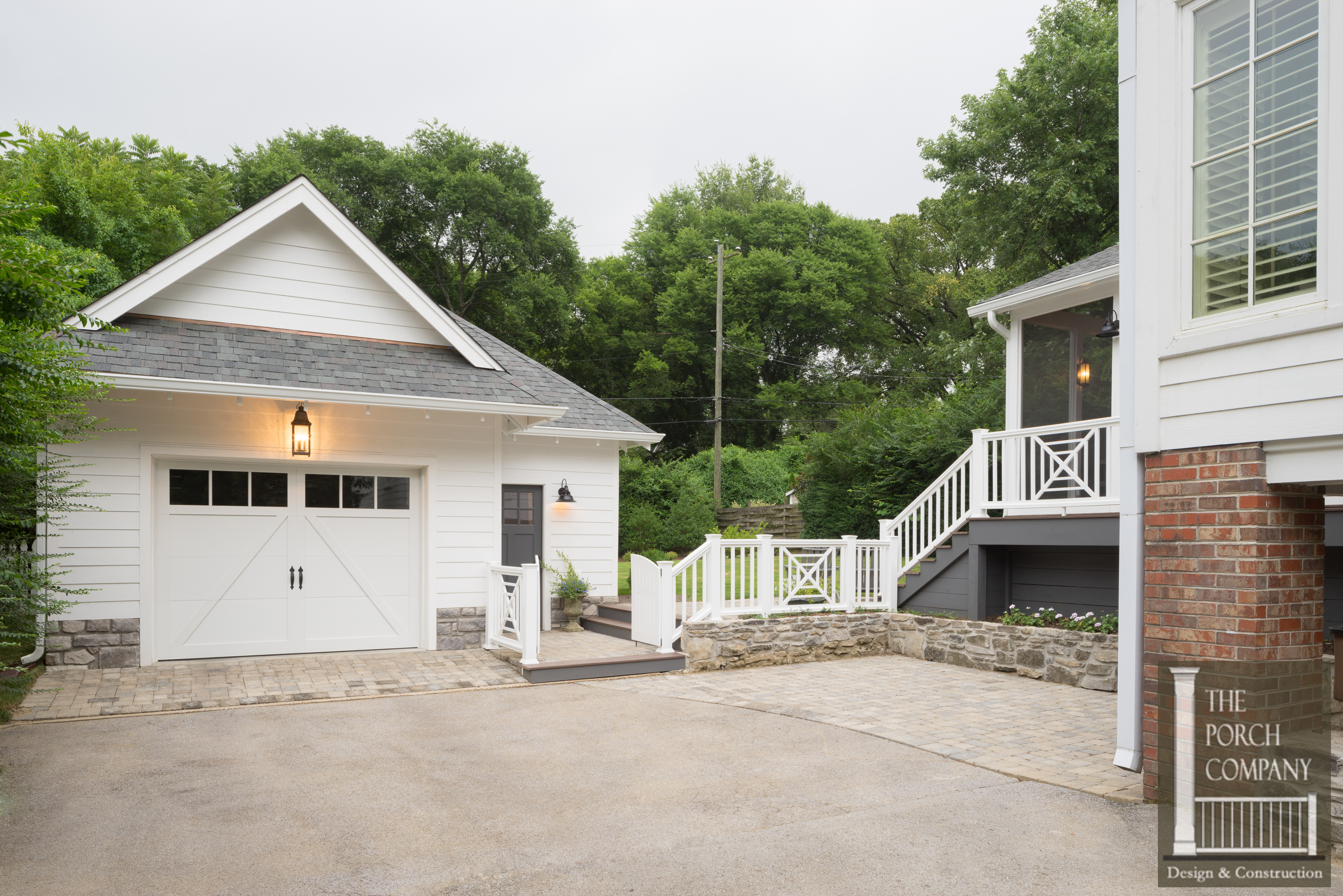 Screened Porch And Garage Oasis The Porch Companythe Porch Company for proportions 3236 X 2160