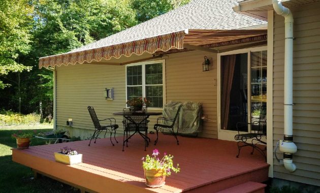 Shown Here Is A Stylish Nuimage Awnings Pro Series 7700 Retractable intended for measurements 1600 X 1200