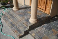 Slate Tiled Steps With Porch Hardhat13 in dimensions 3264 X 2448