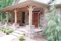 Stacked Stone Porch Columns This Would Work Beautifully With My within size 1552 X 1171