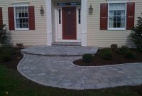 Stone Front Porch And Turning Walkway Landscape Authority for measurements 1600 X 1200