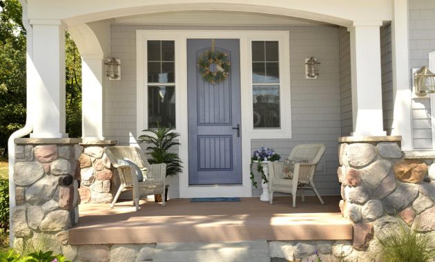 Stone Front Porch Designs Home Design Ideas with regard to proportions 1232 X 837