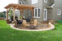 Sweet Schemes For Backyard Patio Ideas Traditional Seating And within size 1024 X 768