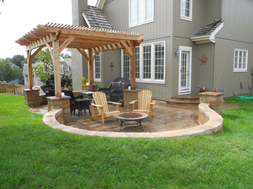 Sweet Schemes For Backyard Patio Ideas Traditional Seating And within size 1024 X 768