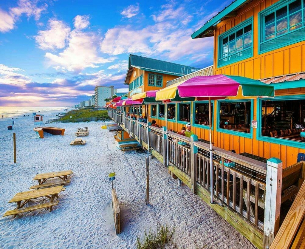 The Back Porch Destin Fl My Happy Place Oh The Places Ill Go pertaining to proportions 1023 X 835