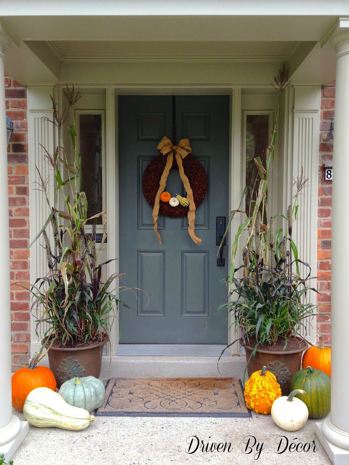 The Best Small Front Porch Fall Decorating Ideas Innovative Of with regard to measurements 1200 X 1600