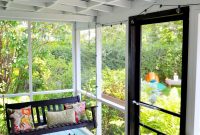 The Ceiling Of This Screen Porch Could Be Made To Be Temporary in size 1067 X 1600