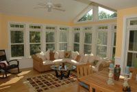 Three Season Room Bead Board Under Windows To Match Ceiling throughout proportions 3008 X 2000