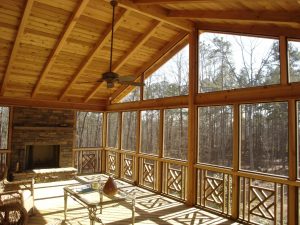 Tongue And Groove Ceiling Patio Large Screen Porch With Outdoor pertaining to measurements 1024 X 768