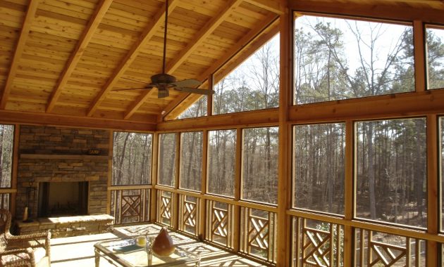 Tongue And Groove Ceiling Patio Large Screen Porch With Outdoor pertaining to measurements 1024 X 768