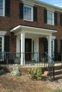 Unique Flat Roof Front Porch Ideas Home Design Ideas inside proportions 1964 X 2930