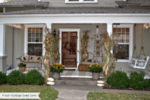 Vintage Home Love Fall Porch Ideas with sizing 1600 X 1066