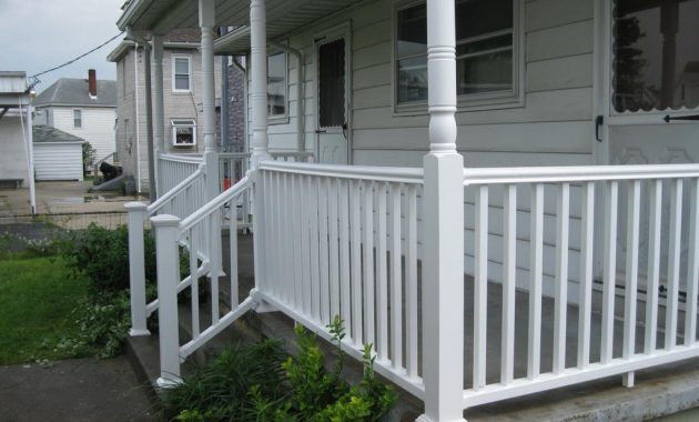 White Porch Railing Designs Ideas 2 Teamns pertaining to dimensions 1024 X 768