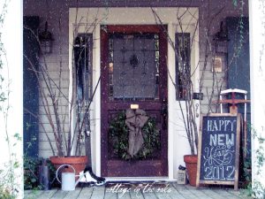 Winter Front Porch Cottage In The Oaks with regard to measurements 2592 X 1944