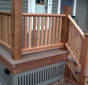 Wood Deck Railing Designs Elegant Wonderful Simple Pool Fence Ideas for sizing 1248 X 1199