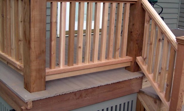 Wood Deck Railing Designs Elegant Wonderful Simple Pool Fence Ideas for sizing 1248 X 1199