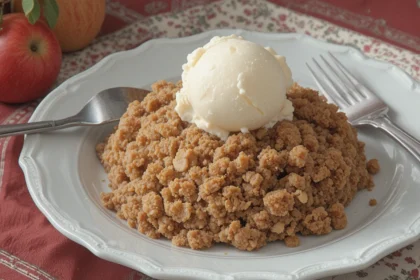Apple Crisp Recipe With Oats Crumble Gluten Free