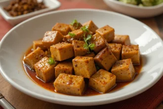 Braised Tofu Dish With Spices