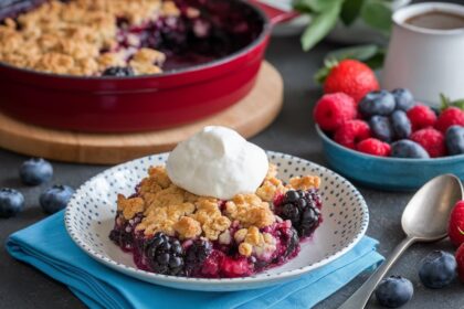 Gluten Free Berry Crumble