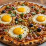 Gluten Free Breakfast Pizza