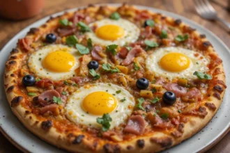Gluten Free Breakfast Pizza