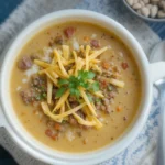 Gluten Free Cheeseburger Soup