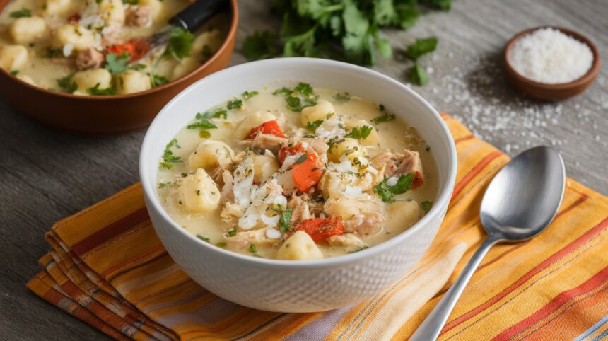 Gluten Free Chicken Gnocchi Soup