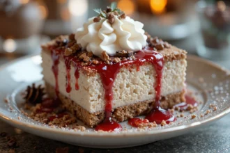 Gluten Free Dairy Free Christmas Dessert