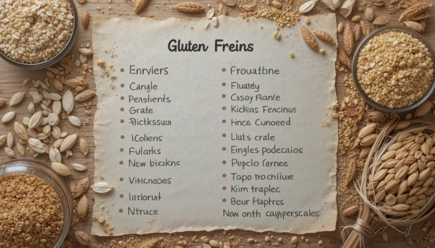 Gluten Free Grains List